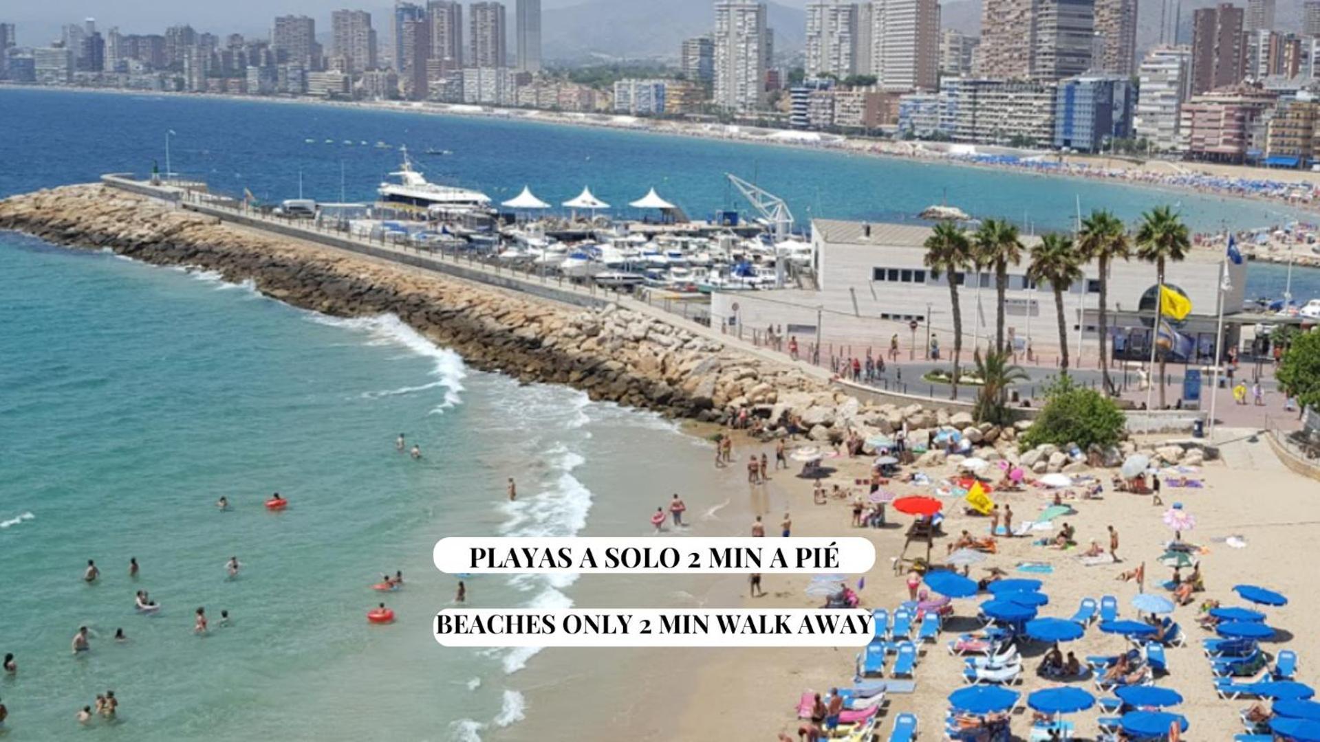 Apartamento Completo Maravall Centro Benidorm Kültér fotó